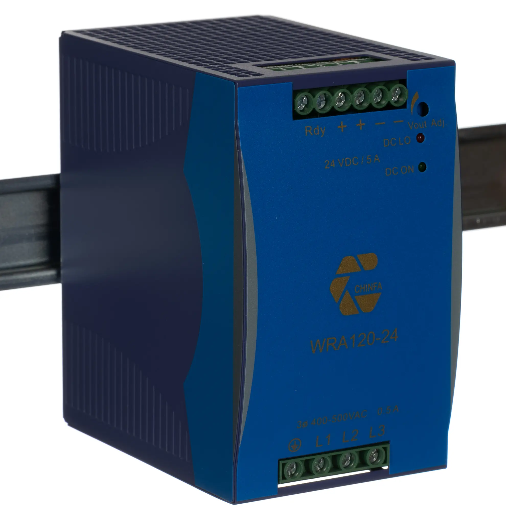 Produktfoto 1 von Chinfa WRA 120 DIN-Schienen Netzteil Getaktet 24V dc / 5A 120W 400V ac