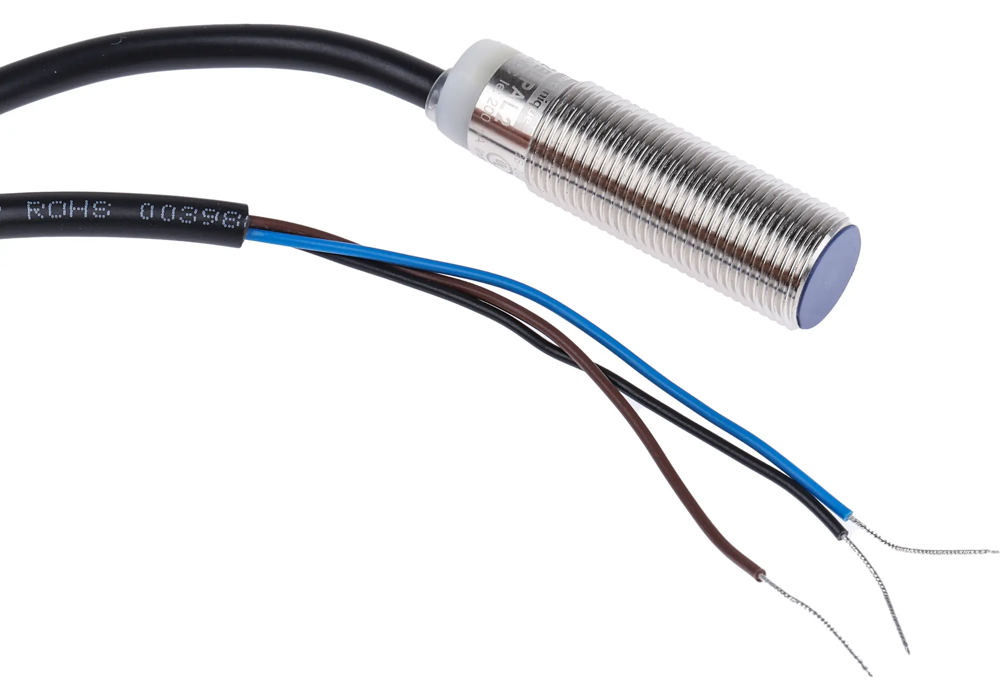Produktfoto 1 von Telemecanique Sensors General Purpose M12 Näherungssensor Induktiv, Gewinderohr 2 mm PNP 12 → 24 V dc / 200 mA