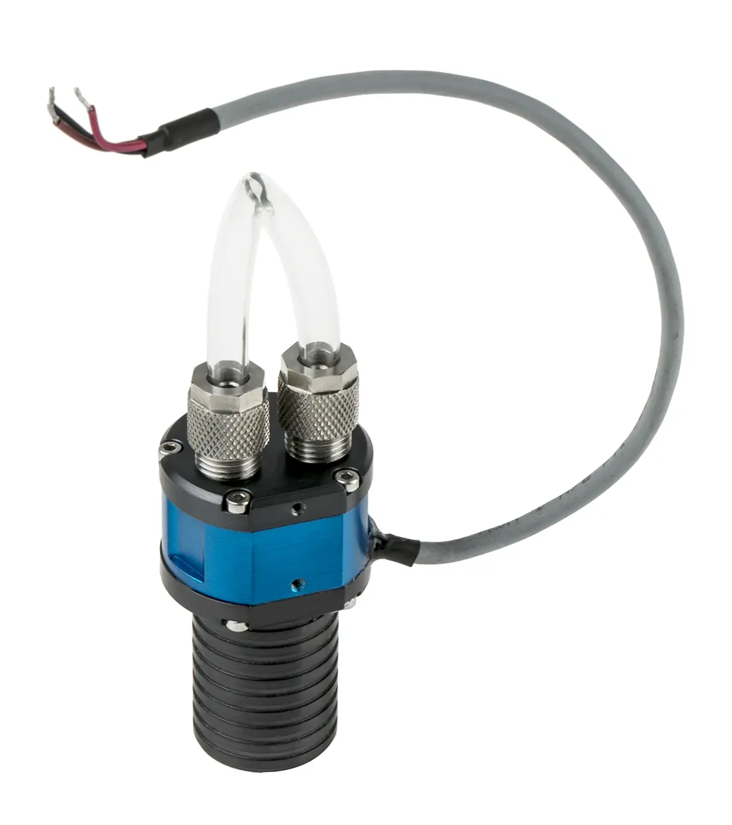Produktfoto 1 von RS PRO Wasserpumpe, 550 ml/min max., 28W / 6/28 V 8 bar max. Aluminiumlegierung