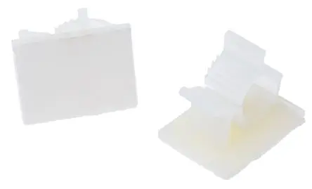 Produktfoto 1 von RS PRO Kabelklemme Einsteck-Anschluss, Kabel-Ø 10.3 mm Nylon 6.6 Natur 19.1mm x 22.2 mm x 25.4 mm