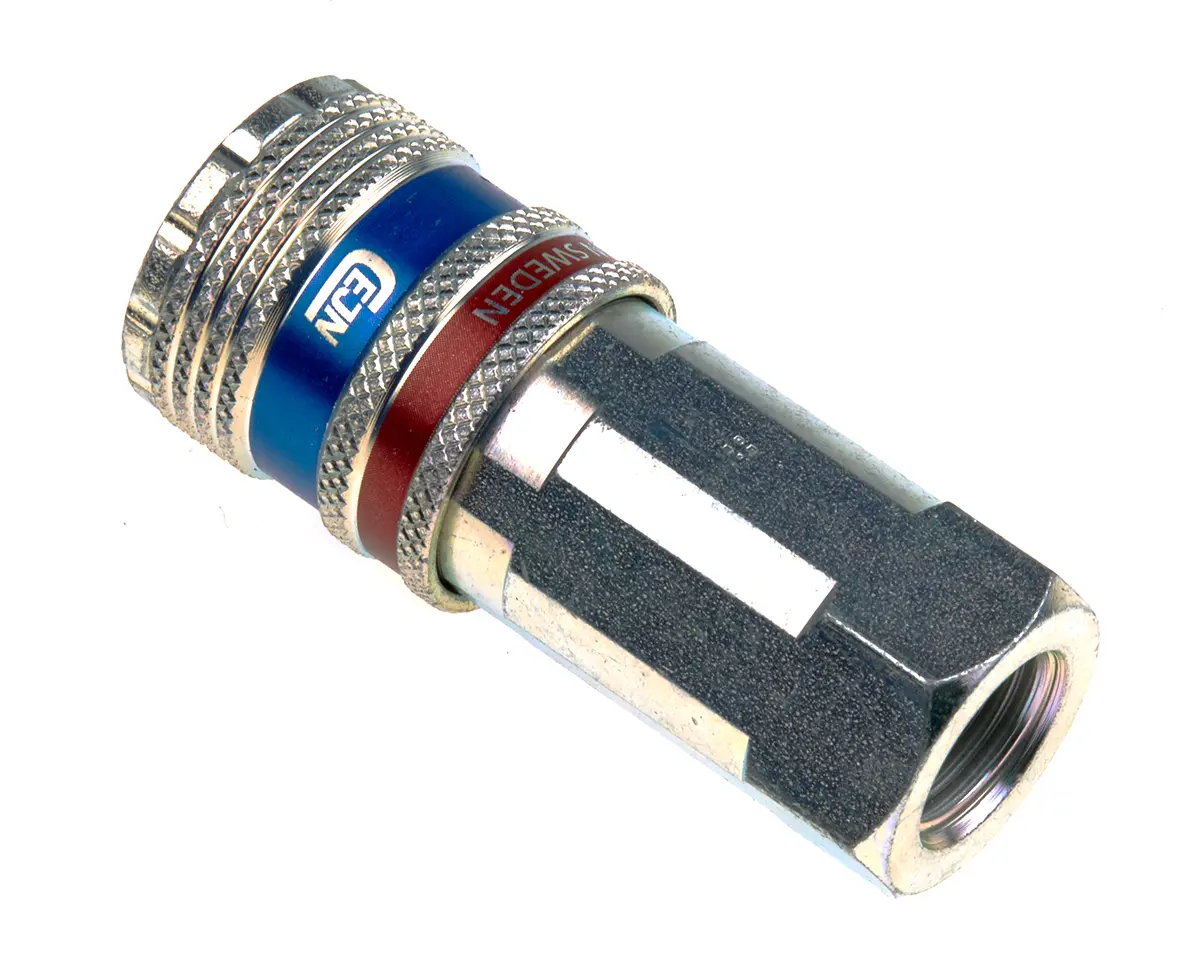 Produktfoto 1 von CEJN Pneumatische Schnellsteckkupplung Messing, Stahl Buchse, G