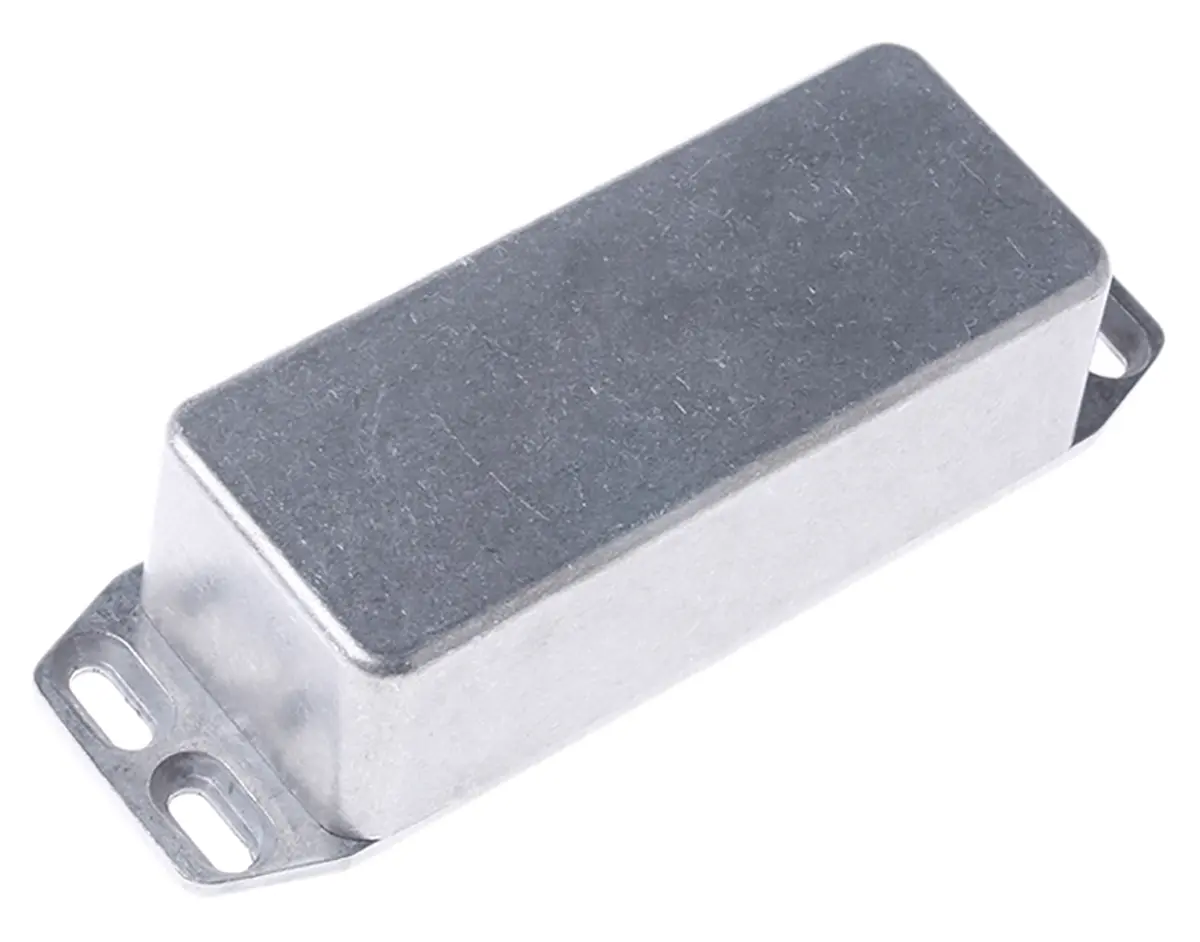 Produktfoto 1 von Hammond 1590 Aluminium Gehäuse 1590 Natur Außenmaß 92.6 x 38.5 x 31mm IP65