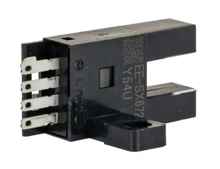 Produktfoto 1 von Omron EE-SX67 NPN, offener Kollektor, PNP, offener Kollektor Gabel-Lichtschranke, 4-Pin
