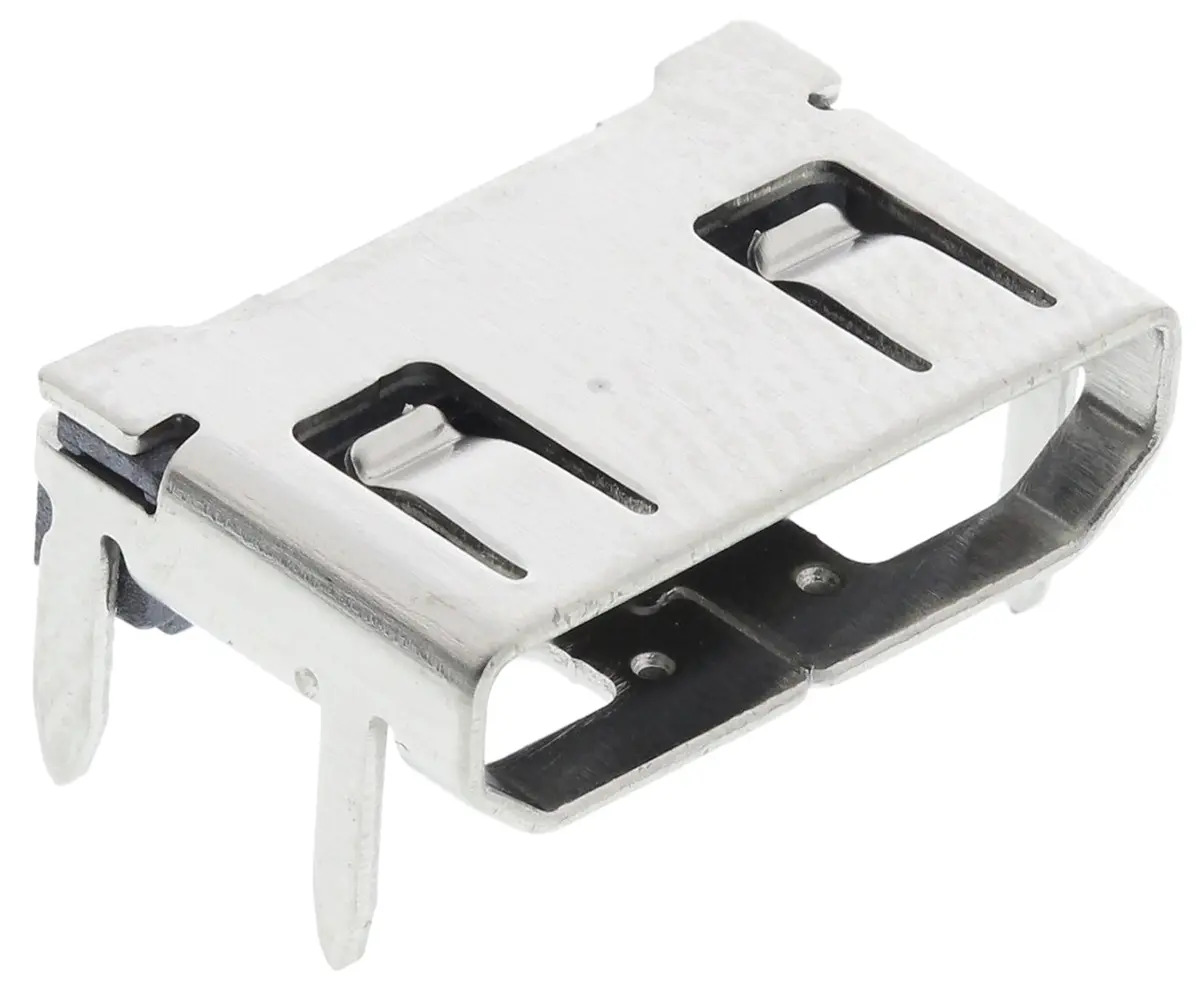 Produktfoto 1 von Wurth Elektronik HDMI-Stecker 19-polig Miniature Buchse gewinkelt 40 V