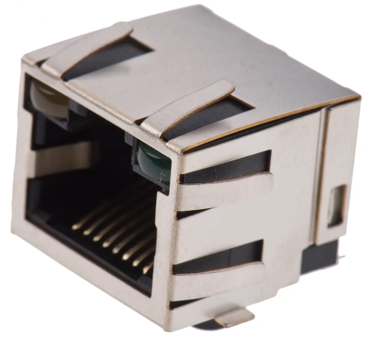 Produktfoto 1 von Wurth Elektronik WR-MJ Buchse Cat.5 RJ45-Steckverbinder, 1-Port 8-polig STP Oberfläche Horizontal