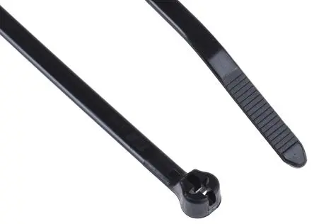 Produktfoto 1 von Thomas & Betts Ty-Rap Nylon 6.6 Kabelbinder Witterungsbeständig Schwarz 4.83mm x 185.67 mm