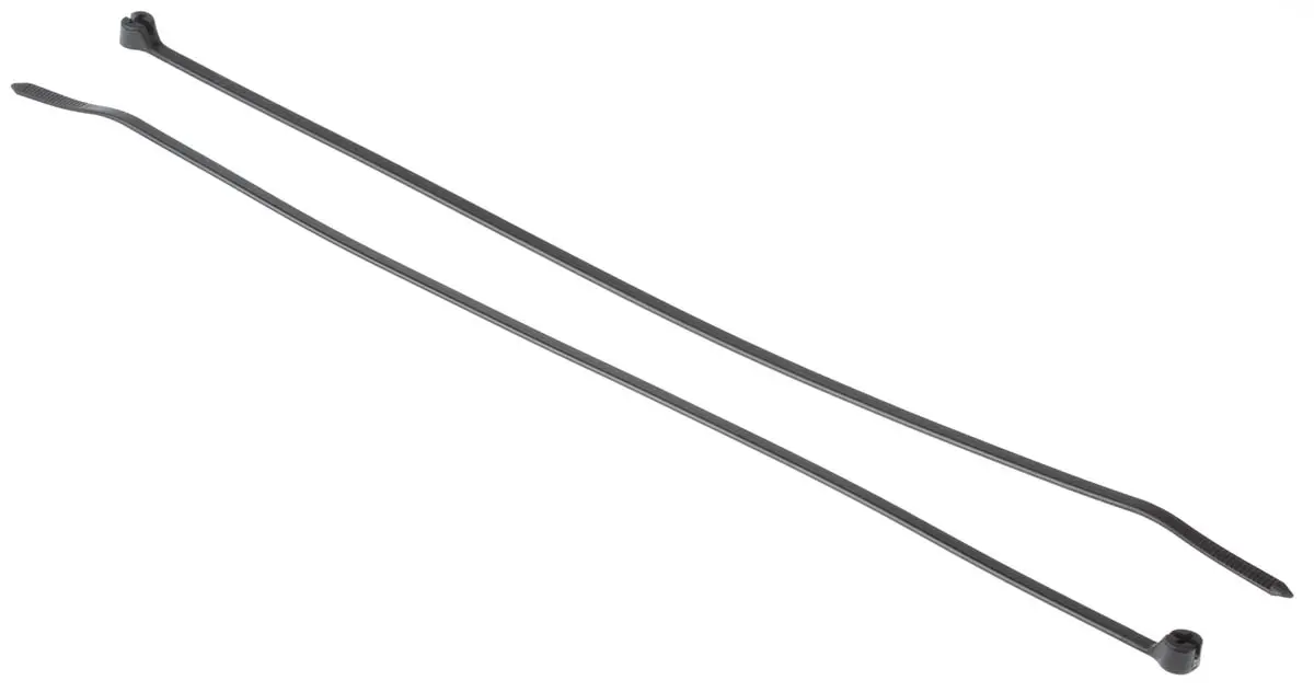 Produktfoto 1 von Thomas & Betts Ty-Rap Nylon 6.6 Kabelbinder Witterungsbeständig Schwarz 4.83 mm x 294.24 mm
