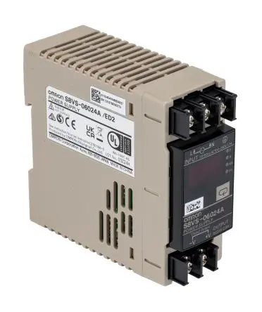 Produktfoto 1 von Omron S8VS DIN-Schienen Netzteil Geschalteter Modus 240V ac AC / 2.5 A 24V dc DC 60 W