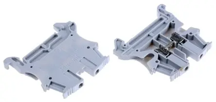 Produktfoto 1 von Legrand Viking3 Anschlussklemmenblock DIN-Schiene 1 Grau, 2.5mm², 800V Schraubbefestigung