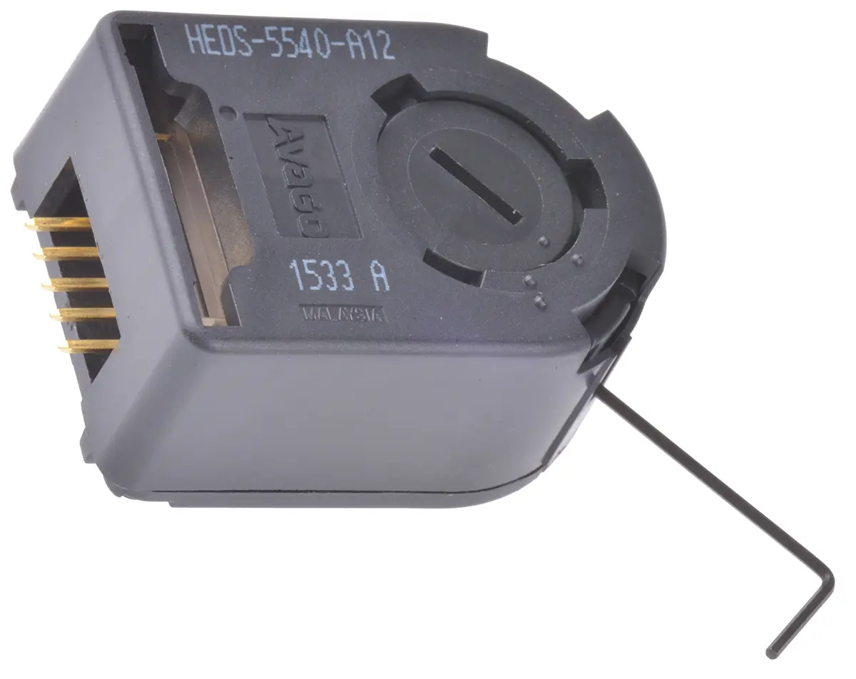 Broadcom Optischer Encoder 4.5/5.5 V, mit 6 mm Hohlschaft, Standardmontage, Extern
