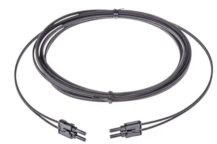 Produktfoto 1 von Broadcom AFBR-4526Z LWL-Kabel 5 m 2-Fasern, Kunststoff Schwarz 1000 μm
