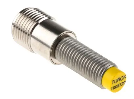 Produktfoto 1 von Turck NI 3 M8 Induktiver Näherungssensor, Gewinderohr NAMUR / 1.2mA 3 mm, IP67 8.2 V dc
