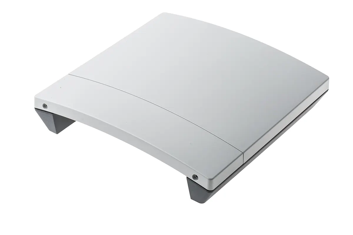 Produktfoto 1 von OKW NET-BOX; Gehäuse; Polycarbonat; Grau IP65 Breite 220 mm Höhe 50.5 mm Länge 220 mm