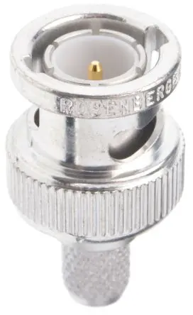 Produktfoto 1 von Rosenberger 71S102 Stecker Koaxialsteckverbinder BNC-Steckverbinder, Kabel, für RG59B/U, G 04233-2, Video 0,6/3,7, URM