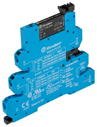 Produktfoto 1 von Finder 39 Halbleiter-Interfacerelais 400V DIN-Hutschiene