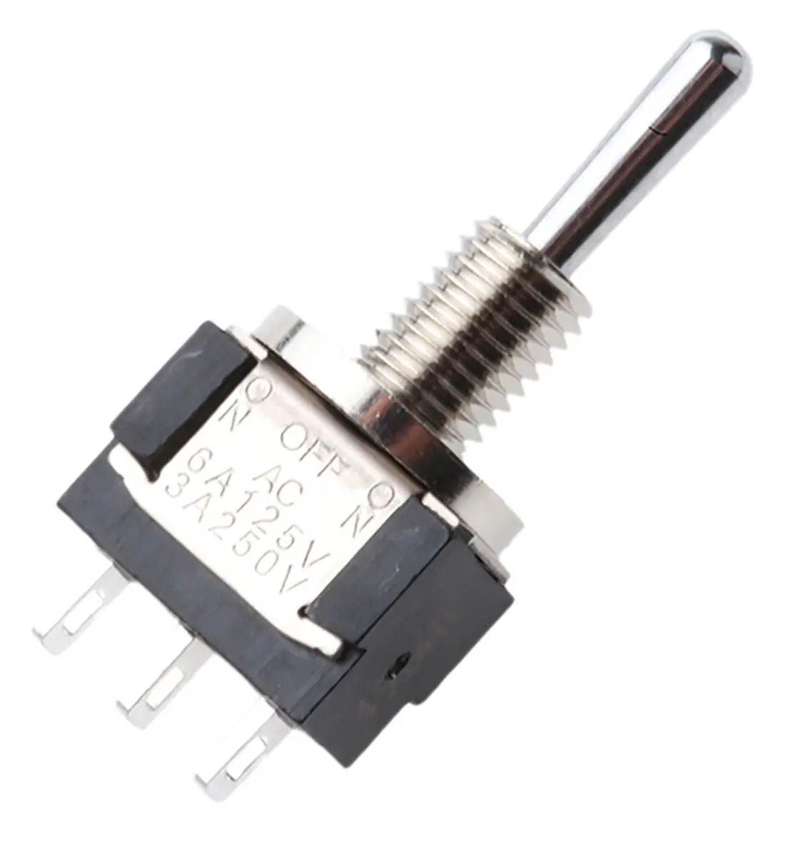 Produktfoto 1 von KNITTER-SWITCH Panel Kippschalter 1-poliger Umschalter, Ein-Aus-Ein, 250 V ac, 4A, IP67, Lot