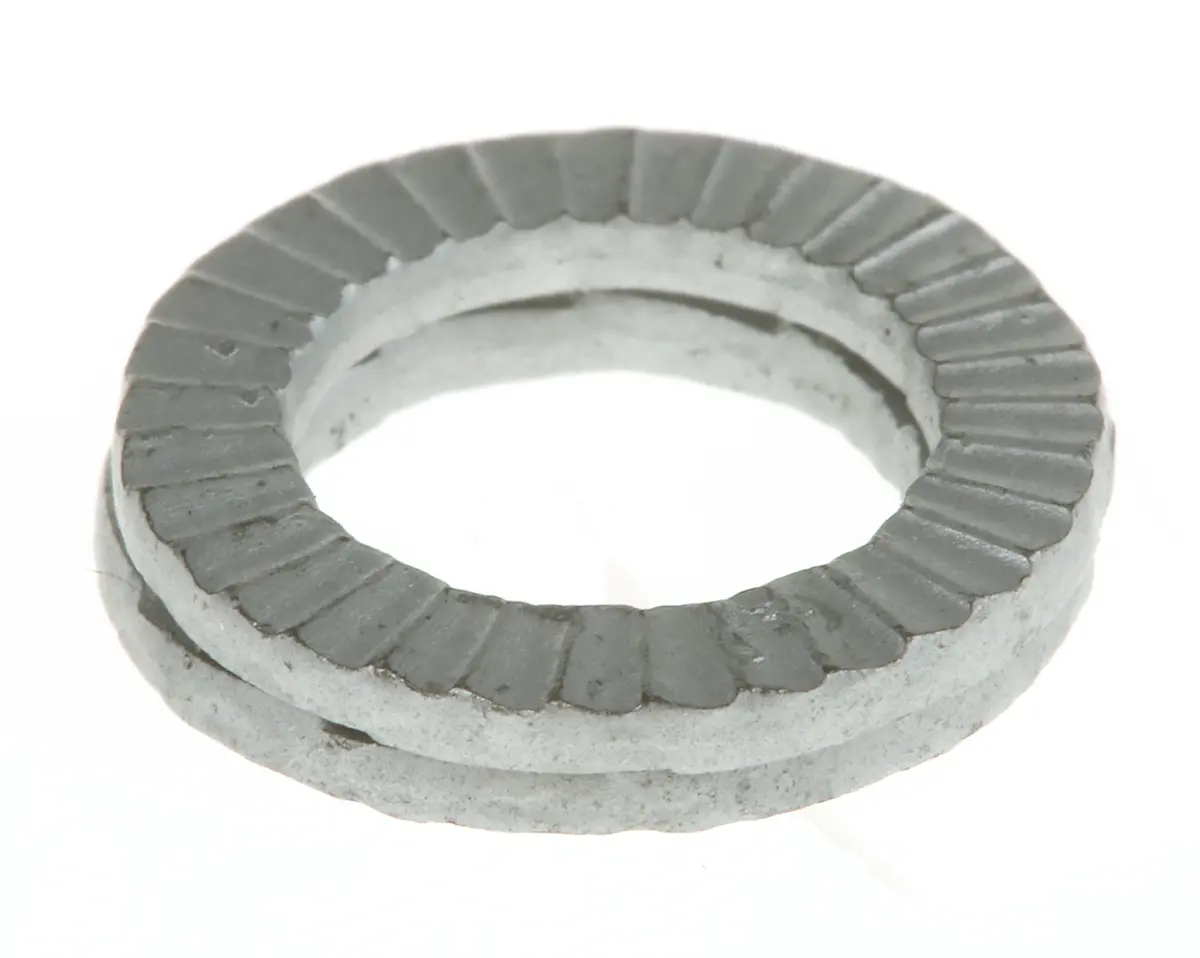Produktfoto 1 von Heico Unterlegscheiben für M8 Schrauben Delta Protect, Unlegierter Stahl Keilverriegelung, 2.7 mm x 8.6 mm
