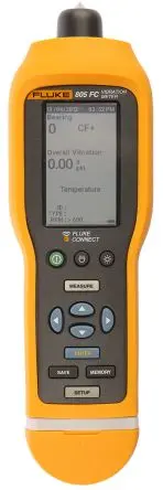 Produktfoto 1 von Fluke 805, Beschleunigung, Verdrängung, Geschwindigkeit Schwingungsmessgerät 0.01g → 100g