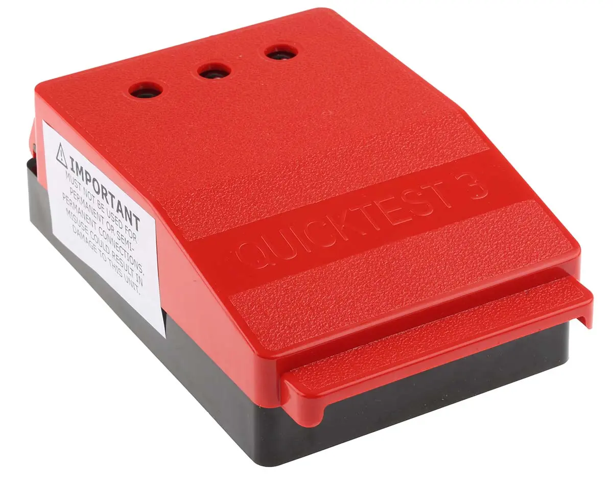 Produktfoto 1 von RS PRO Netz-Testblock Strom 16A Schnellspannverbinder Netzstecker 440 V ac Ein-Aus