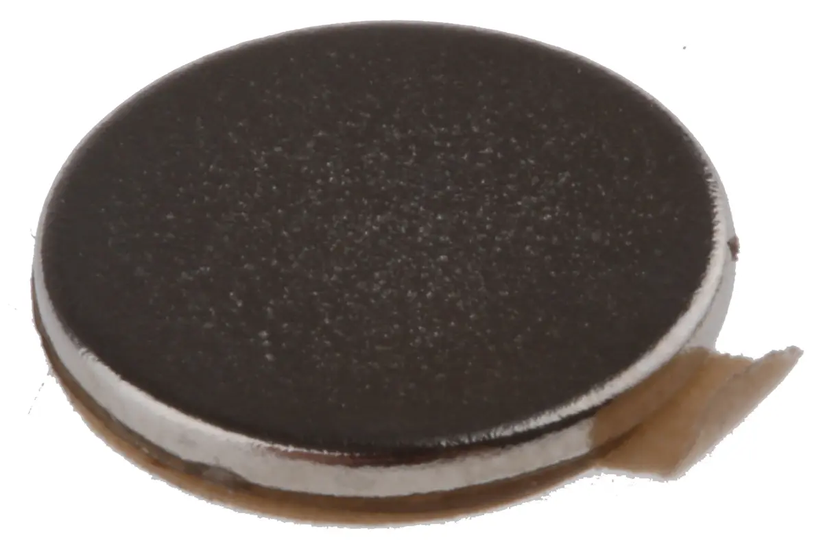Produktfoto 1 von Eclipse Neodym Magnet, 10 mm, 0.5 kg Selbstklebend x 1 mm, L. 1 mm