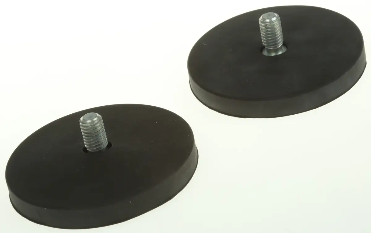 Produktfoto 1 von Eclipse Neodym Magnet, 66 mm, 18 kg Gewinde M8 x 8.5 mm, L. 23.5 mm