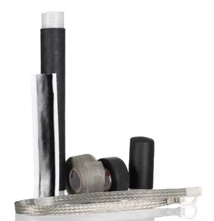 Produktfoto 1 von 3M CSCAK Wärmeschrumpfschlauch, Kabelversiegelungssortiment, Gummi, Schwarz 81 mm, 2-Wege