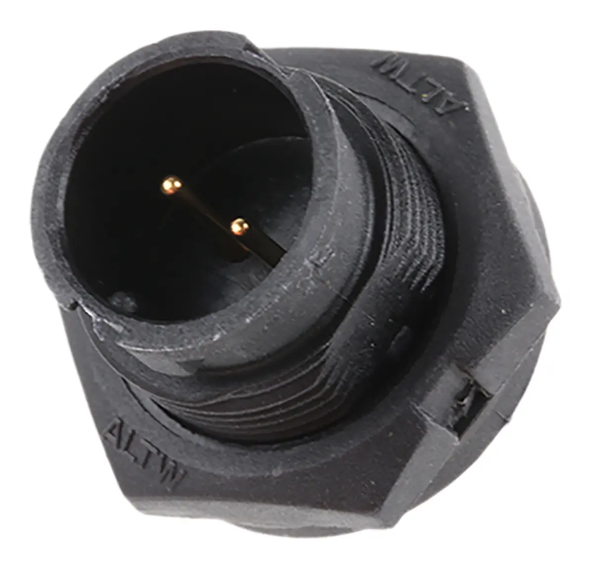 Amphenol Industrial Ceres 20.6 mm Standard Industrie-Rundsteckverbinder Stecker 2-polig Stecker 5A Frontplattenmontage,