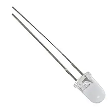 Cree LED C503C-WAS Durchsteckmontage LED Weiß 4 V, Cluster 1-LEDs, 15 °, 2-Pin 5 mm