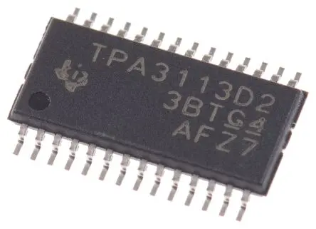 Produktfoto 1 von Texas Instruments 2 Klasse D Audioverstärker 6W Audio HTSSOP 28-Pin 85 °C
