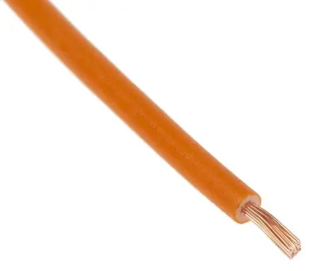 Produktfoto 1 von Lapp H05V-K Schaltdraht 1 mm² 100 m Orange Ø 2.8 mm Polyvinylchlorid