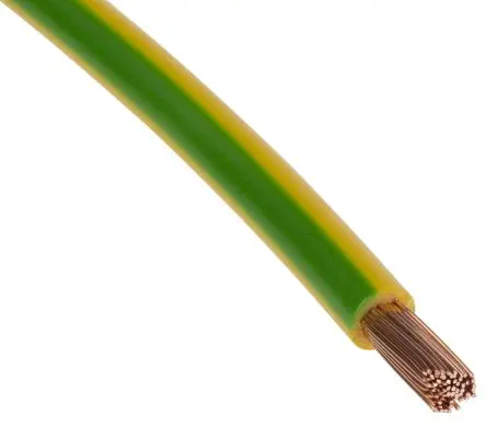 Produktfoto 1 von Lapp H07V-K Schaltdraht 6 mm² 100 m Grün, Gelb Ø 5.3 mm Polyvinylchlorid