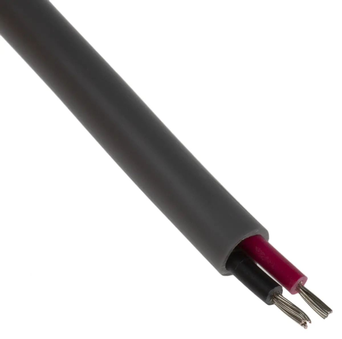 Produktfoto 1 von RS PRO Datenkabel, 1-paarig 0,51 mm² Ø 5.1mm Keine Schirmung PVC isoliert Mehrleiter Grau