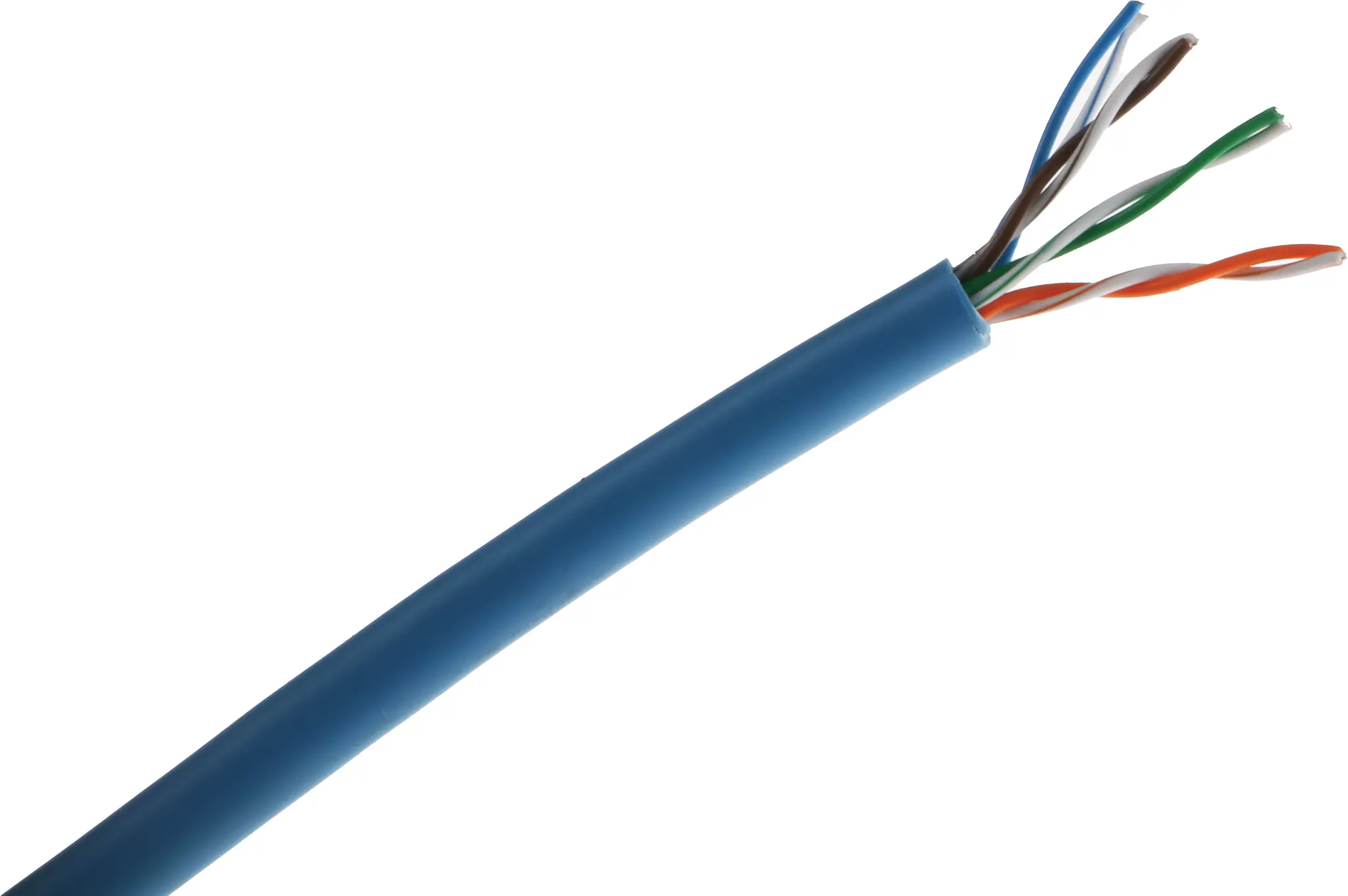 Produktfoto 1 von RS PRO Cat.5 Ethernet-Kabel, 50 m, Blau U/UTP, Polyvinylchlorid