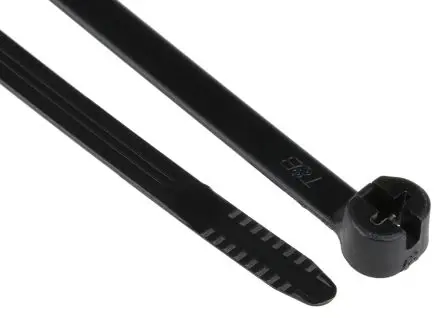 Produktfoto 1 von Thomas & Betts Ty-Rap Nylon 6.6 Kabelbinder Nicht lösbar Schwarz 6.9mm x 340.36 mm