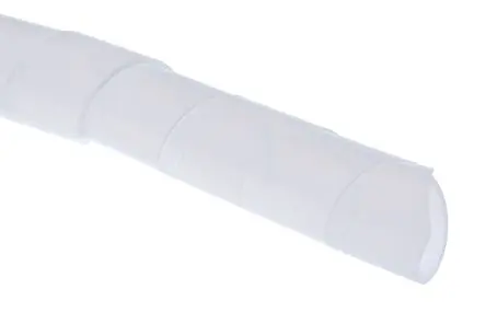 Produktfoto 1 von Thomas & Betts Spiral-Kabelumwicklung / 24 mm Polyethylen Natur, für Kabel-Ø 20 mm bis 130 mm, Länge 10 m