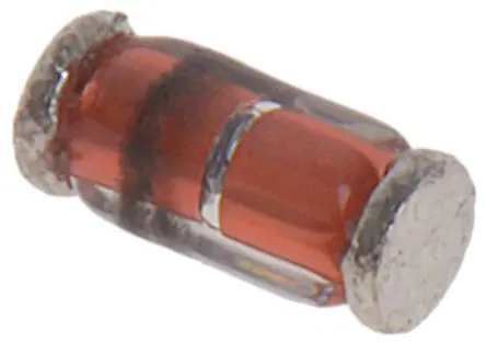 Produktfoto 1 von Vishay Zenerdiode Einfach 1 Element/Chip Oberfläche 18 V 6 % / 500 mW max, SOD-80 2-Pin