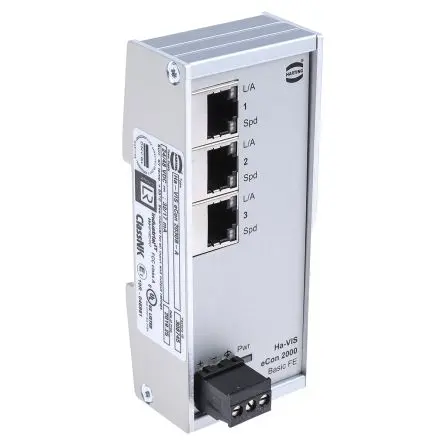 Produktfoto 1 von HARTING Ethernet-Switch 3-Port Unmanaged