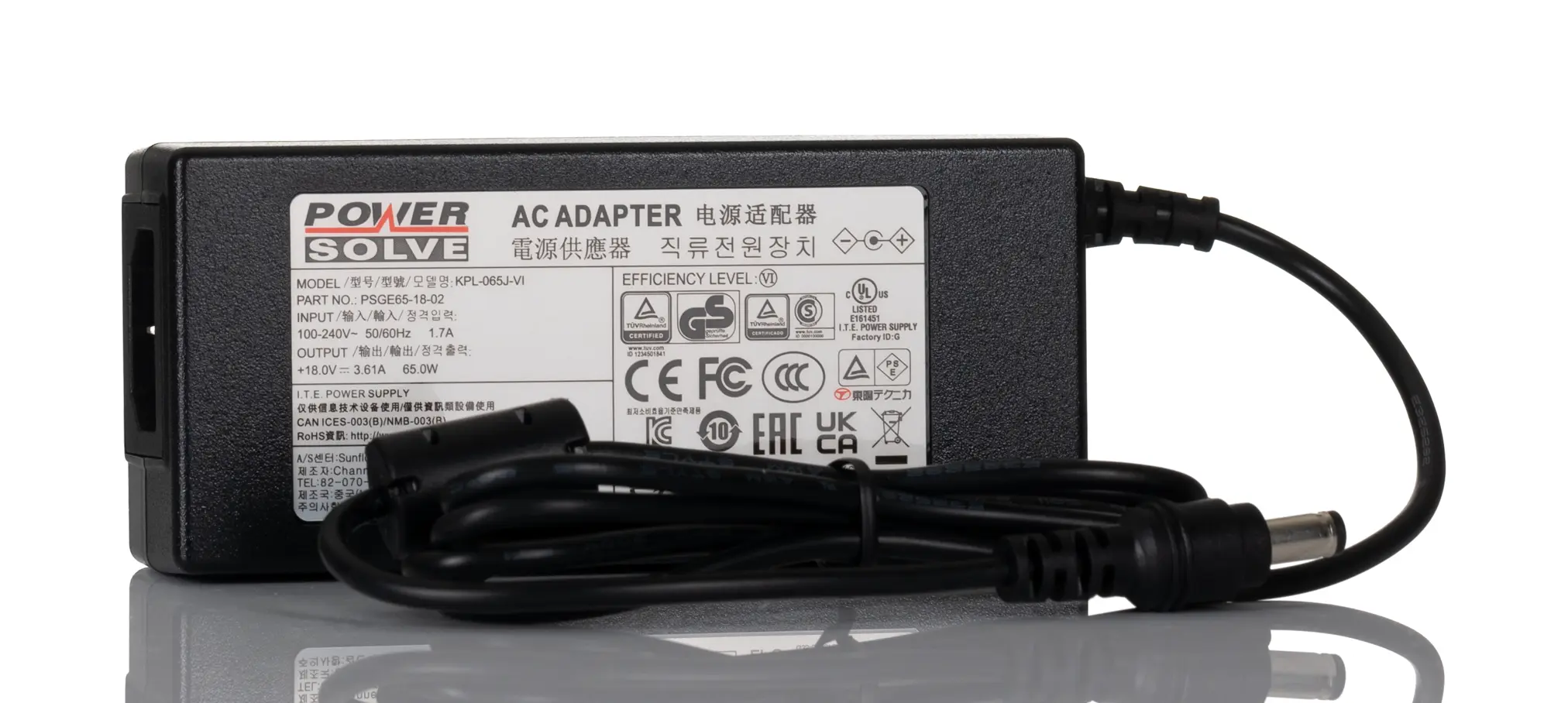 Produktfoto 1 von Megger AC/DC-Ladegerät für TDR2000/3 tragbares TDR-Gerät