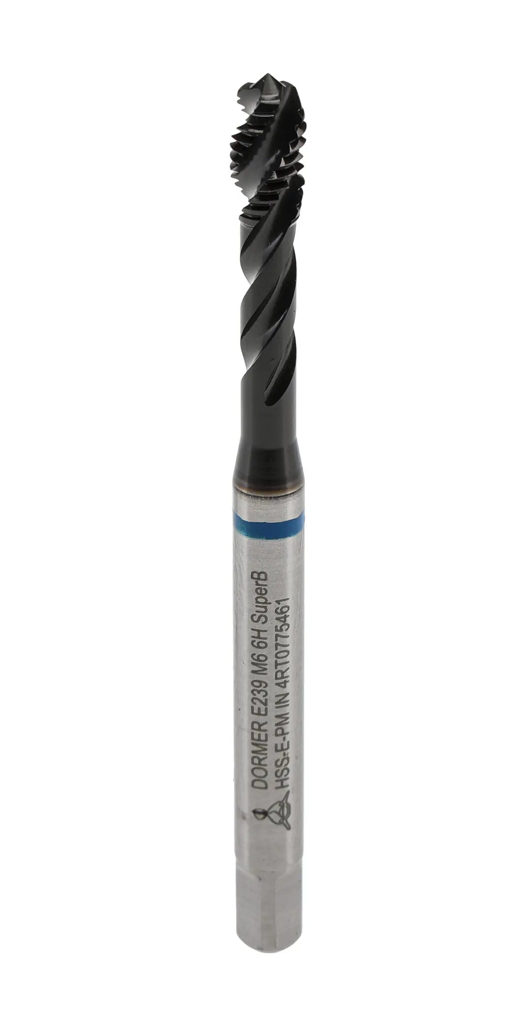 Produktfoto 1 von Dormer Gewindebohrer HSS Maschinen, Metrisch Spiralnut, Rechtsgewinde, 1-teilig M6
