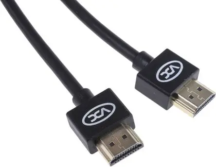 Produktfoto 1 von Van Damme High-Speed HDMI-Kabel A HDMI Stecker B HDMI Stecker, 1.5 m, Schwarz