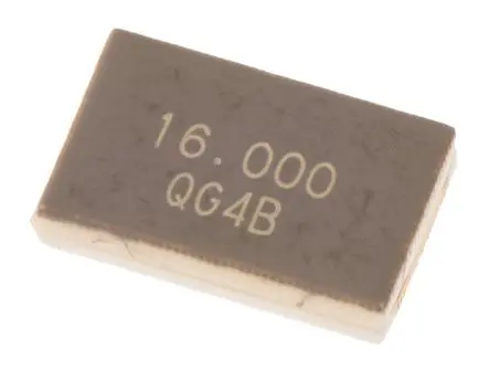 Produktfoto 1 von QANTEK 16 MHz Quarz, Oberfläche, ±20 ppm, 18 pF, B. 3.2mm, H. 1.1 mm, L. 5 mm, SMD, 2-Pin