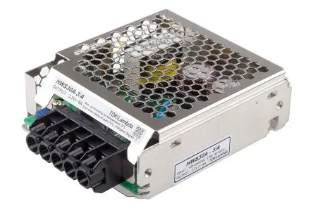 Produktfoto 1 von TDK-Lambda HWS30A Schaltnetzteil 1 3.3V dc 30 W, Fahrgestell 370 V dc, 265V ac