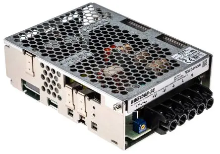 Produktfoto 1 von TDK-Lambda RWS150B Schaltnetzteil 1 24V dc 156 W, Fahrgestell 370 V dc, 265V ac