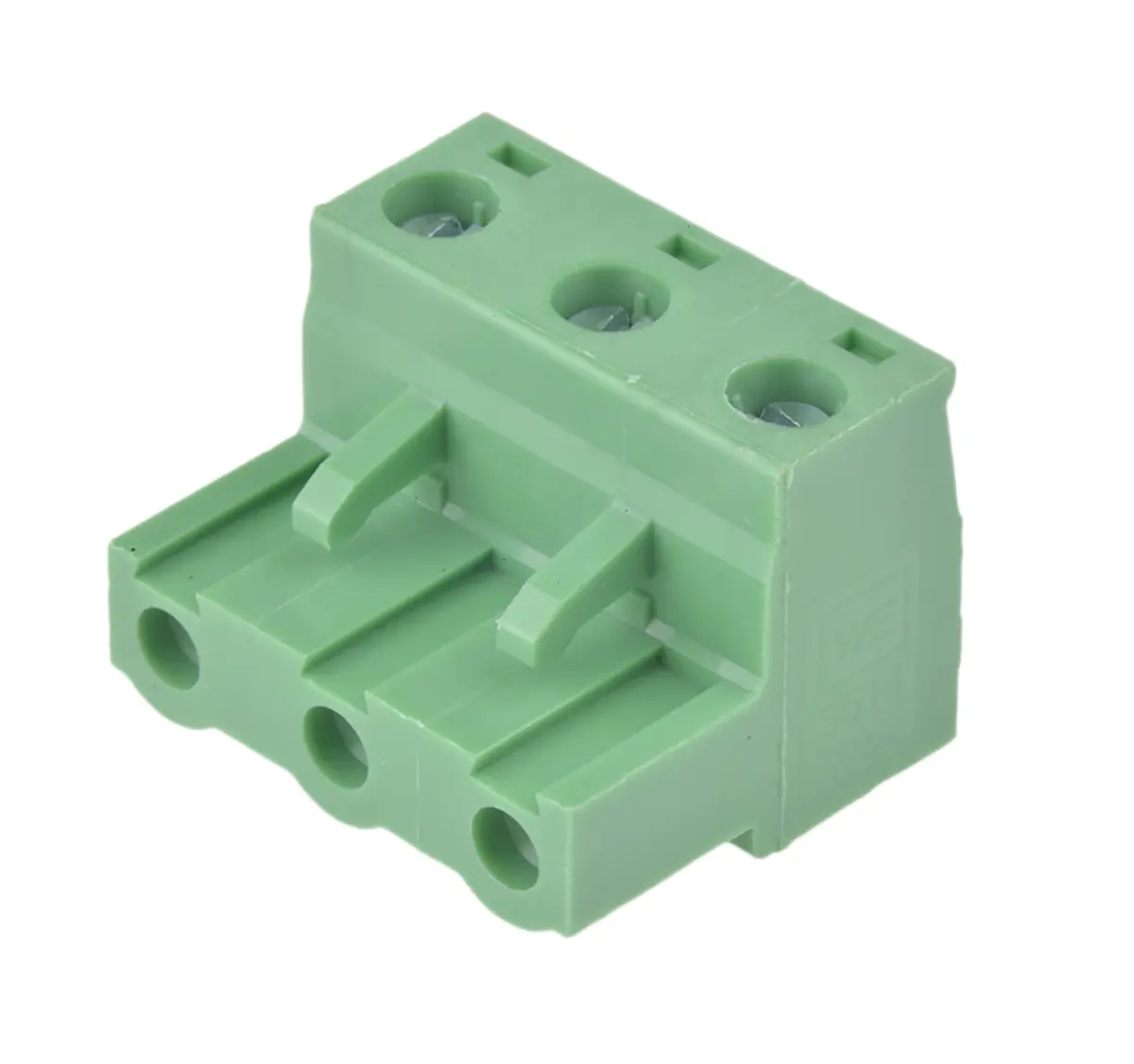Produktfoto 1 von Wurth Elektronik 3514 Steckbarer Klemmenblock Steckverbinder 3-Kontakte 7.62mm-Raster Gerade