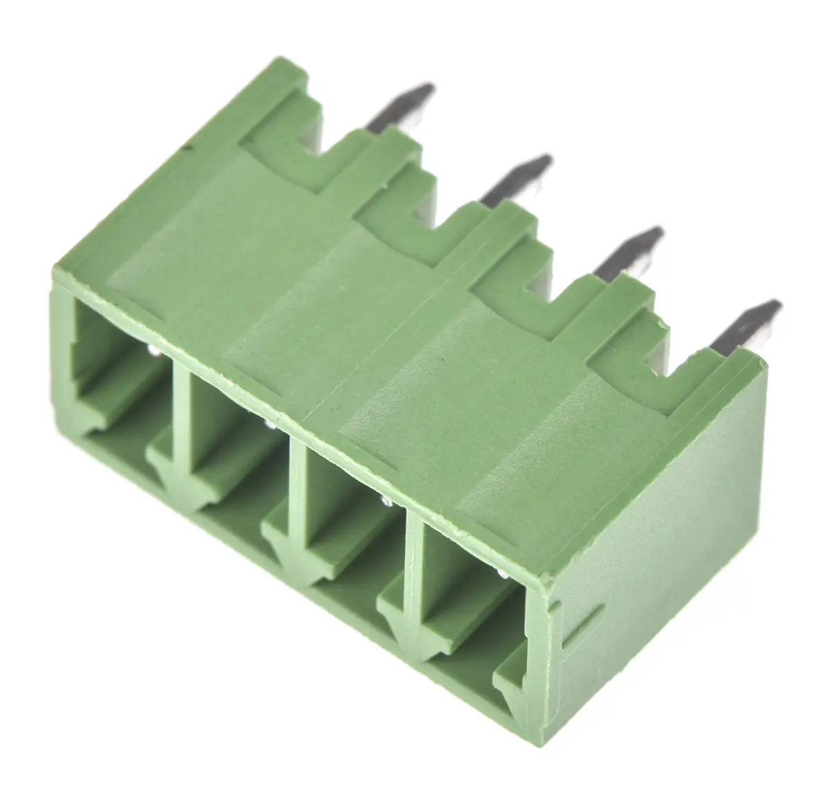 Produktfoto 1 von Wurth Elektronik 321 Steckbarer Klemmenblock Header 4-Kontakte 3.81mm-Raster Gerade