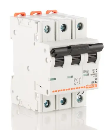 Produktfoto 1 von Lovato Modulo Miniaturüberlastschalter Typ D, Pol 3-polig 4A 400V ac, Abschaltvermögen 10 kA Modulo