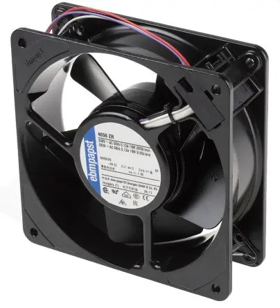Produktfoto 1 von ebm-papst 4000 Z Axiallüfter, Kugel, 230V ac / 19 W, 2650 U/min, 160 m³/h IP20 119 mm 119mm 38 mm