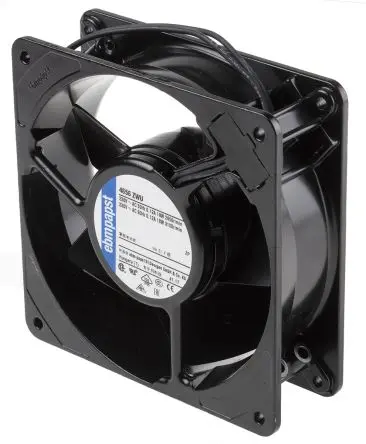 Produktfoto 1 von ebm-papst 4000 Z Axiallüfter, Kugel, 230V ac / 19 W, 2650 U/min, 160 m³/h IP20 119 mm 119mm 38 mm