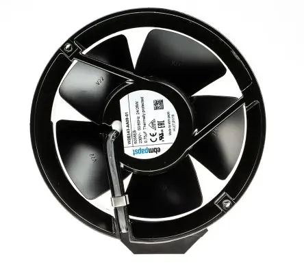 Produktfoto 1 von ebm-papst W2E142 Axiallüfter, Kugel, 230V ac / 26 W 0.12 A, 3300 U/min, 440 m³/h IP22 150 mm 172mm 51 mm