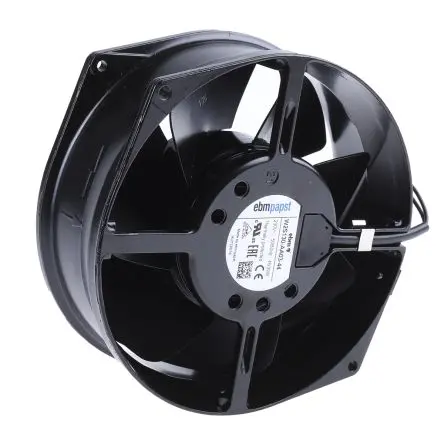 Produktfoto 1 von ebm-papst W2S130 Axiallüfter, Kugel, 230V ac / 45 W 0.12 A, 3250 U/min, 380 m³/h IP22 172 mm 172mm 55 mm